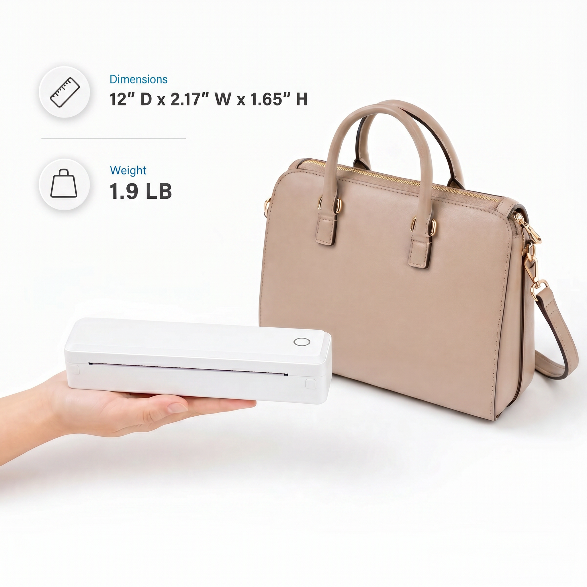 KNAON C80S Wireless A4 Thermal Printer