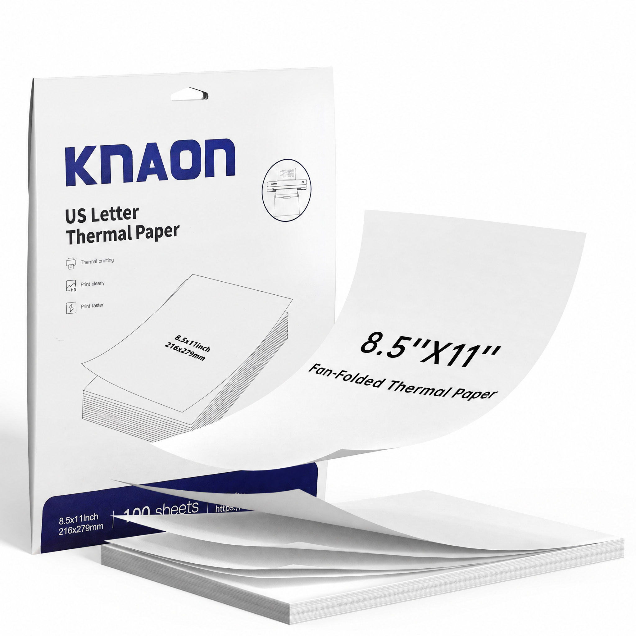 KNAON Quick Dry A4 Thermal Paper