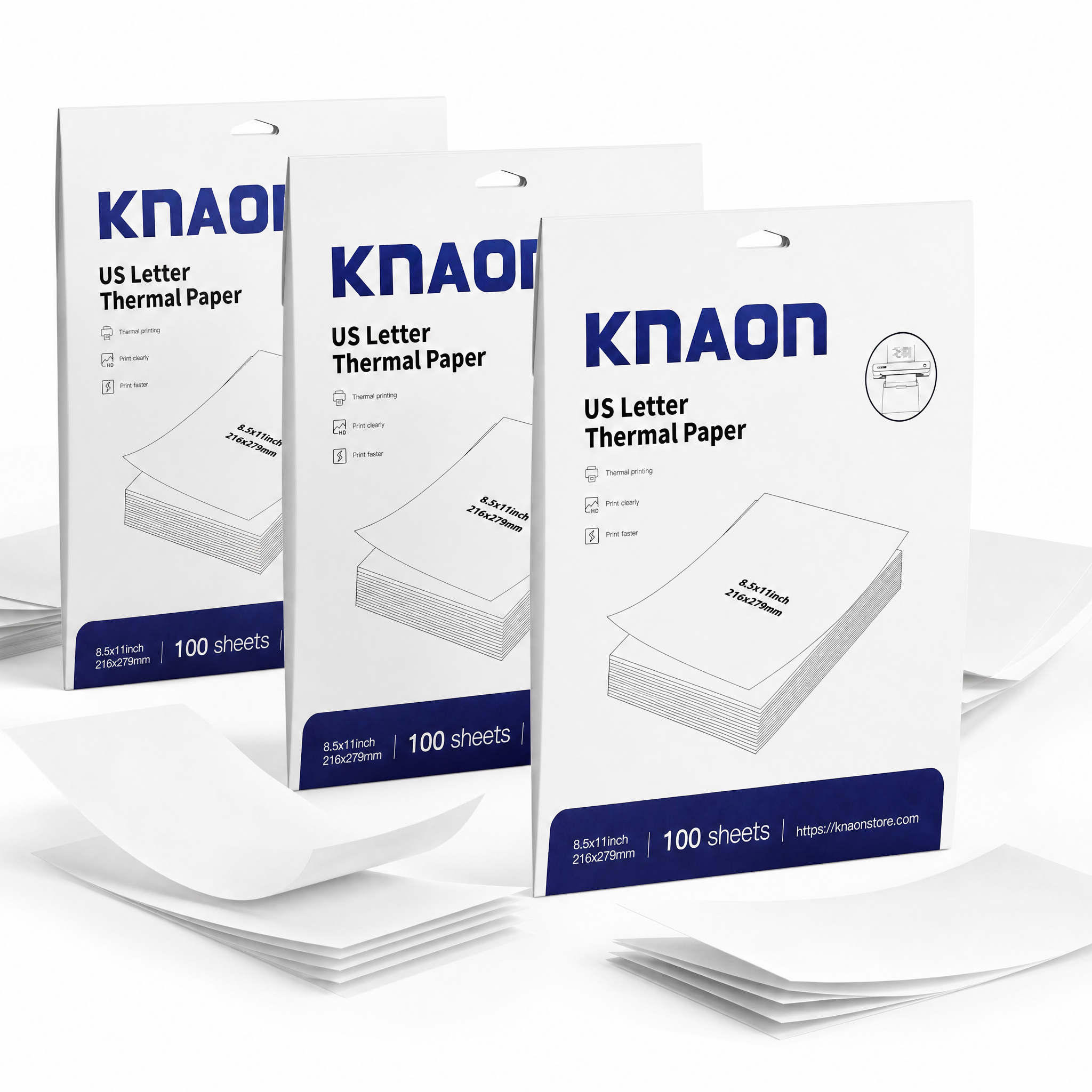 KNAON Quick Dry A4 Thermal Paper