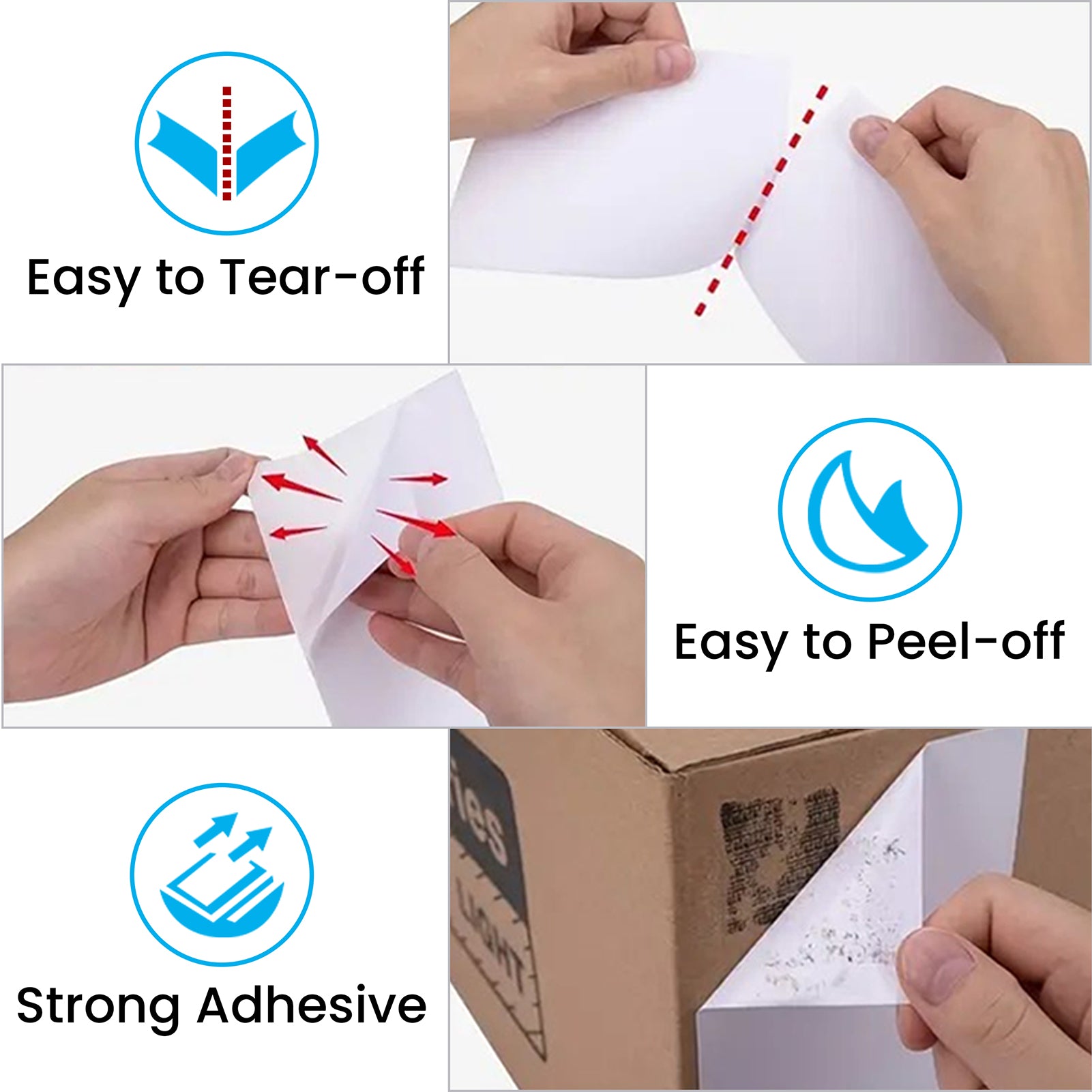4" x 6" Fan-Fold Labels