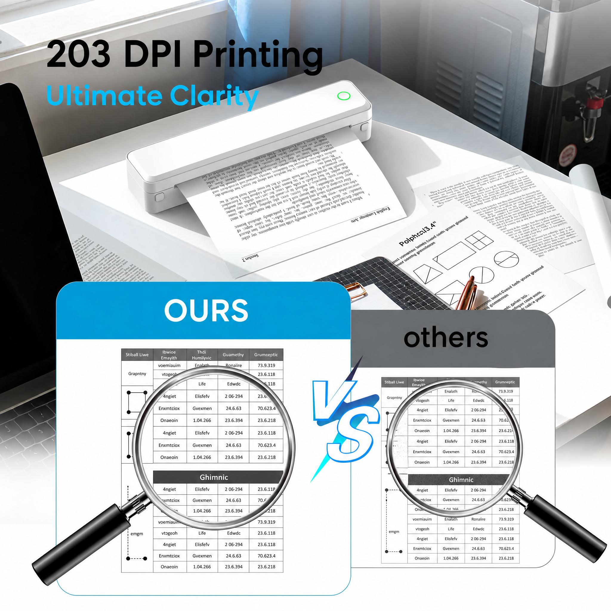KNAON U8 Wireless A4 Thermal Printer