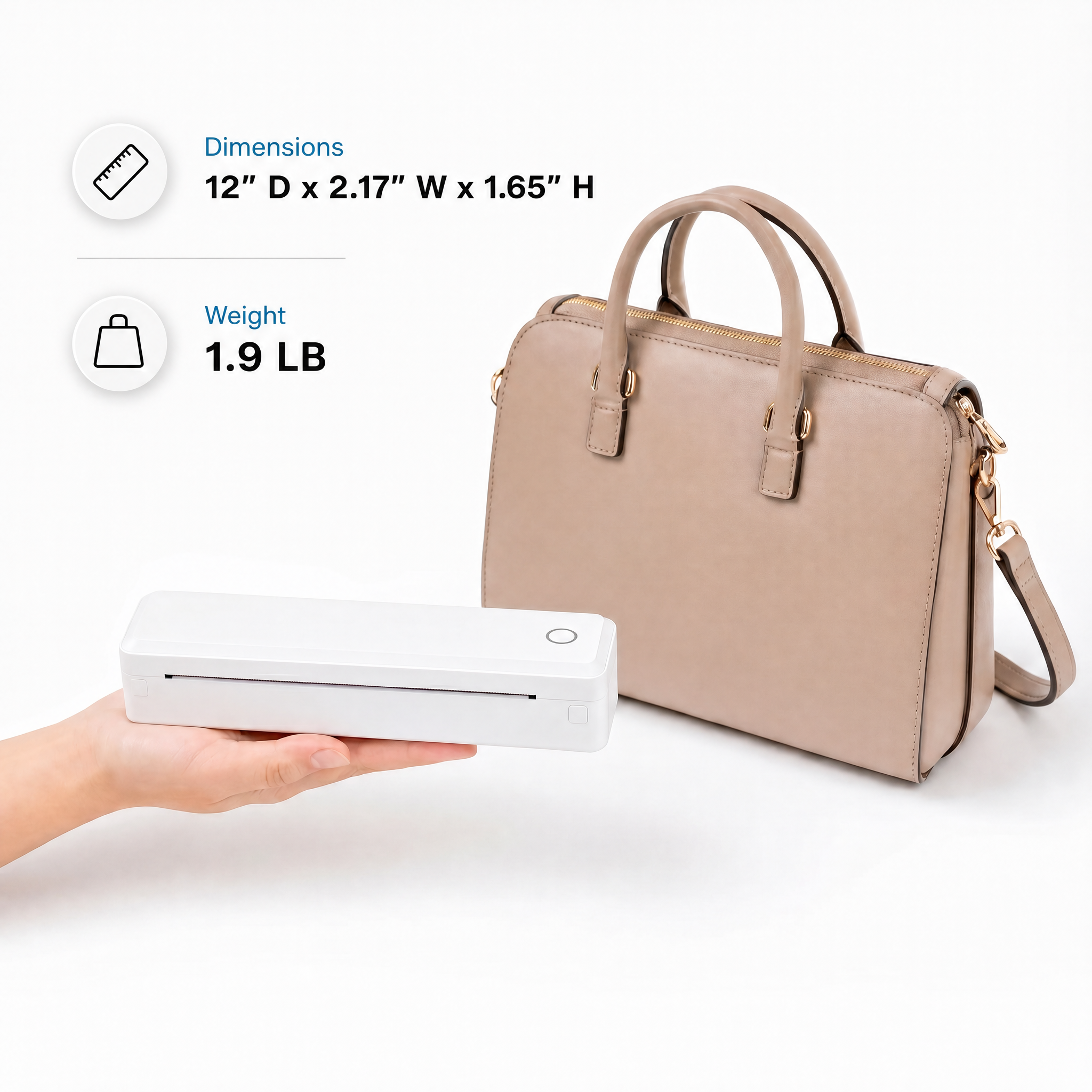 KNAON U8 Wireless A4 Thermal Printer