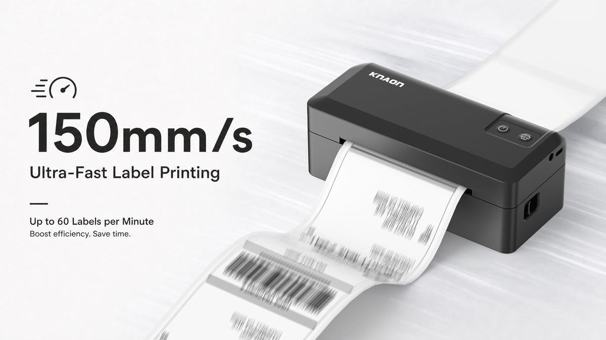 KNAON Y41BT Bluetooth Thermal Printer 4x6 Shipping Label Printer – Knaon
