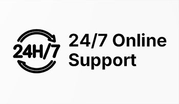 KNAON Y486AP AirPrint thermal label printer with 24/7 online support for setup and troubleshooting