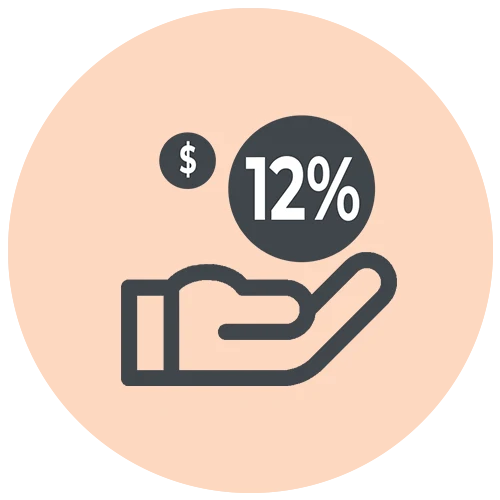 Earn up to 12 percent commission